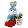 My bunny!. Great combination of cuddle toy, sweet chocolates and magnificent flowers!. Malaysia